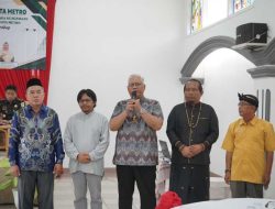 Wakil Wali Kota Metro Ajak Warga Rawat Toleransi Lewat Moderasi Beragama dan Jiwa Nasionalisme