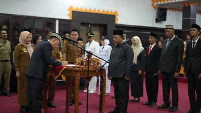 Wali Kota Metro Lantik 10 Pejabat Baru, Tegaskan Komitmen Wujudkan Pemerintahan yang Profesional dan Akuntabel